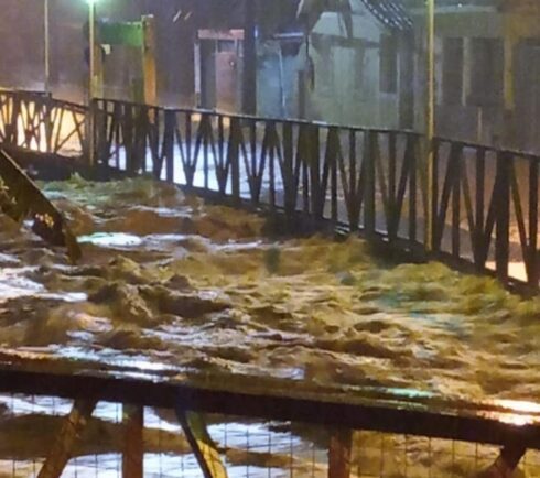 enchente Rio Novo do Sul