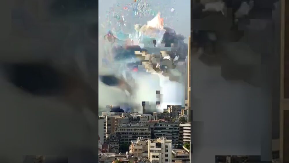 Explosão em Beirute, no Líbano