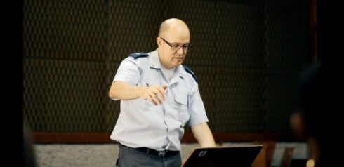 tenente músico Marco Aurélio Oliveira