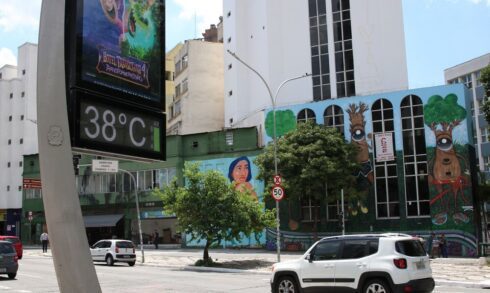 Alta temperatura em São Paulo