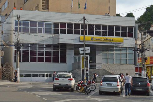 Agência do Banco do Brasil no Centro de Cachoeiro