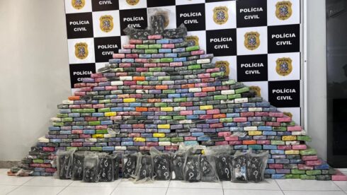 Mais de 500 kg: Polícia Civil do ES realiza maior apreensão de cocaína pura da história do Estado