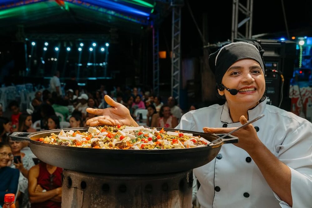 Chef de cozinha Crhistian Schayder no Festival de Verão 2025