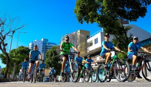 Passeio ciclístico é uma das atrações do pré-carnval de Cachoeiro